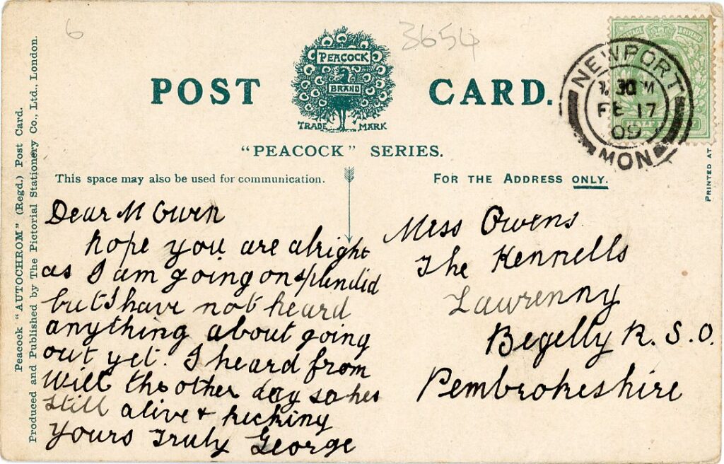 A postcard from Newport