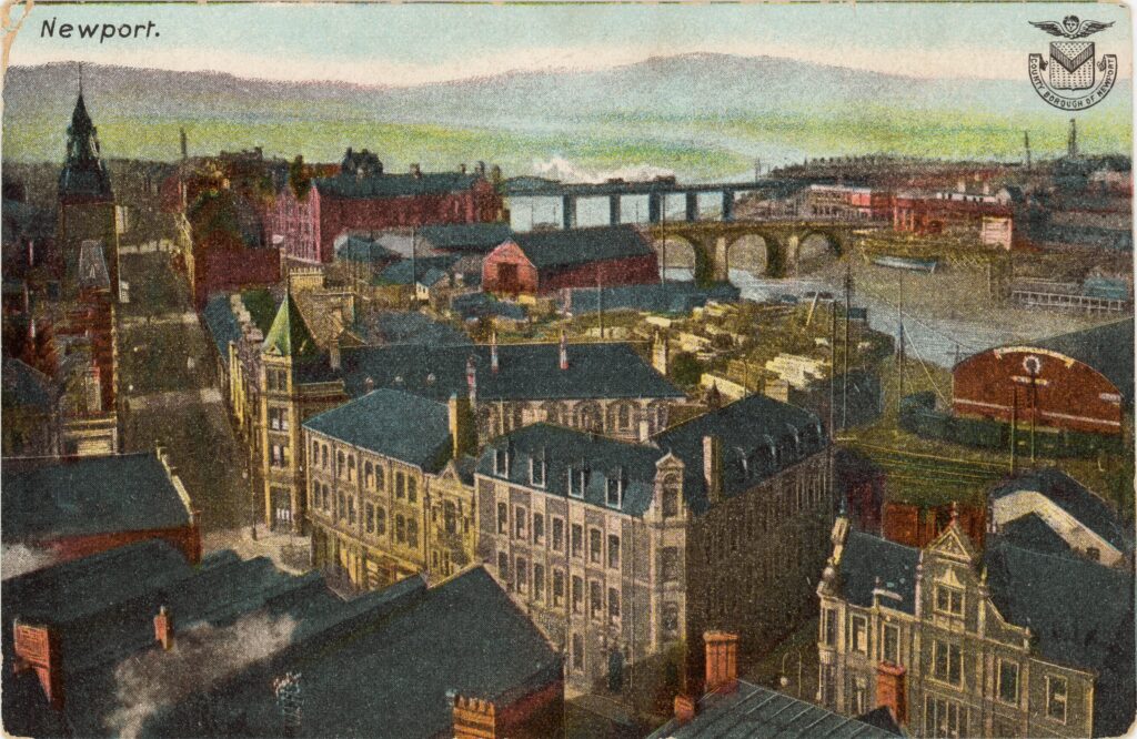 Newport from above 1905