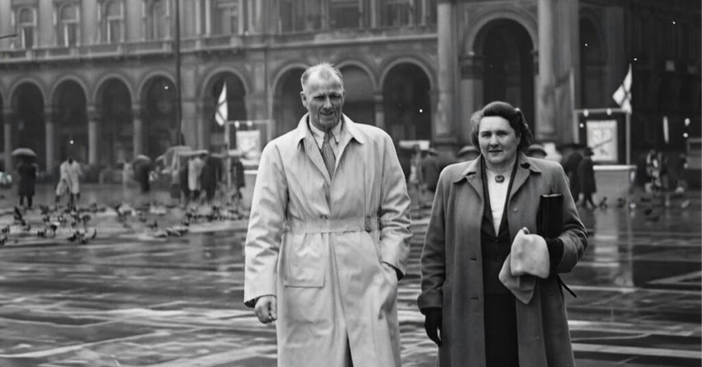 Billy and Betty Prosser in Milan