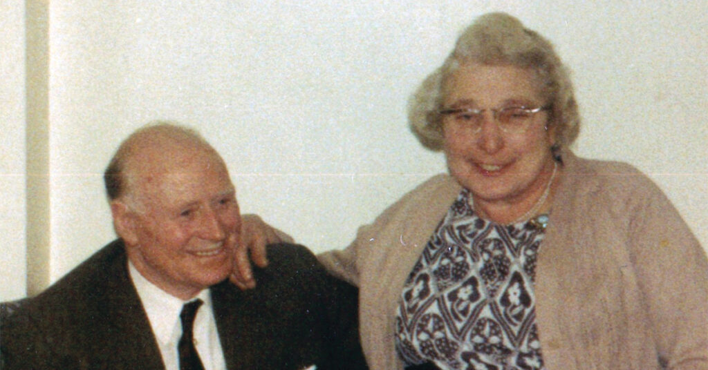 Billy and Betty in retirement